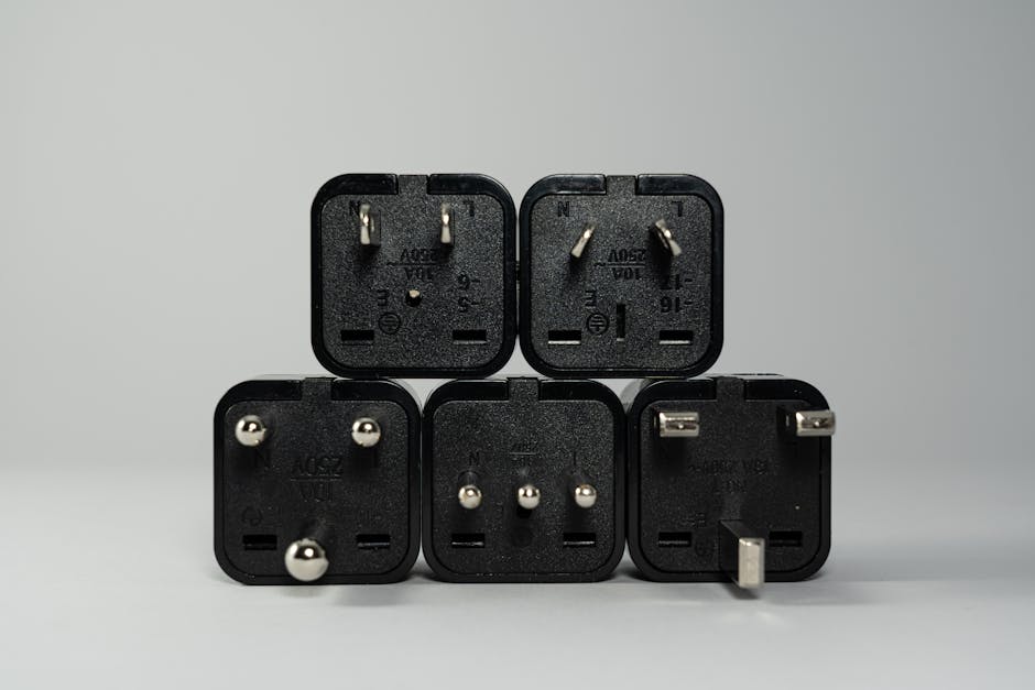 Tapones De Pared Negros