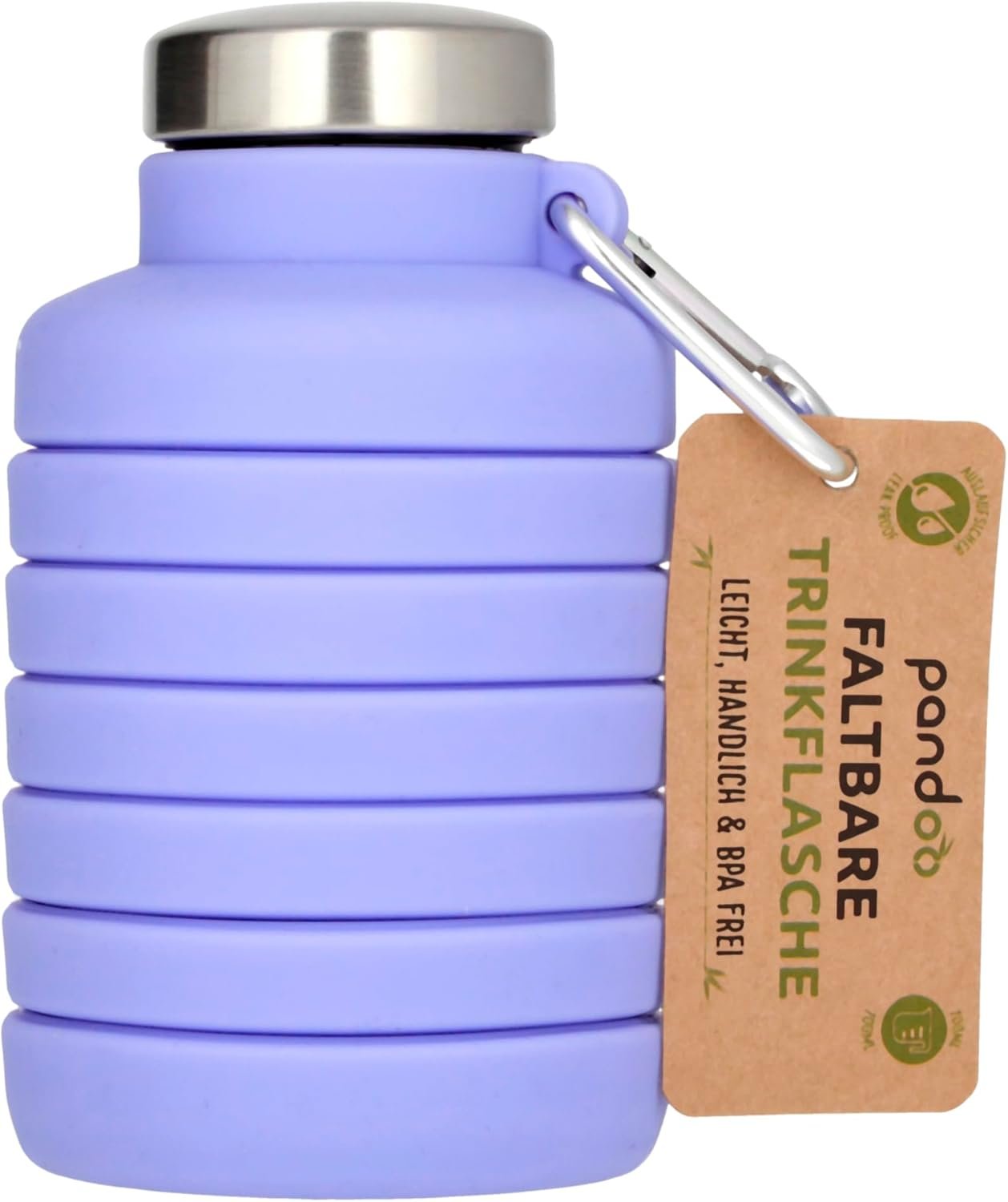Botella pandoo Silicona Plegable 700ml - foto del producto