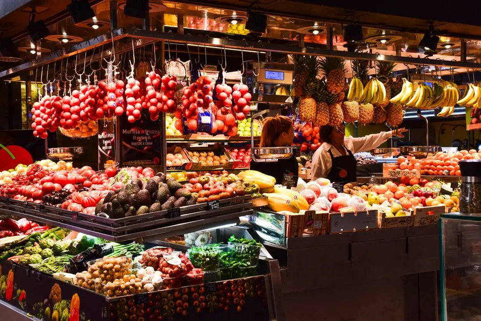 Mercados: vista panorámica