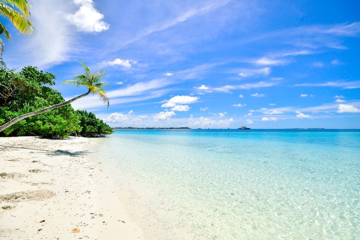 Playa paradisíaca para luna de miel
