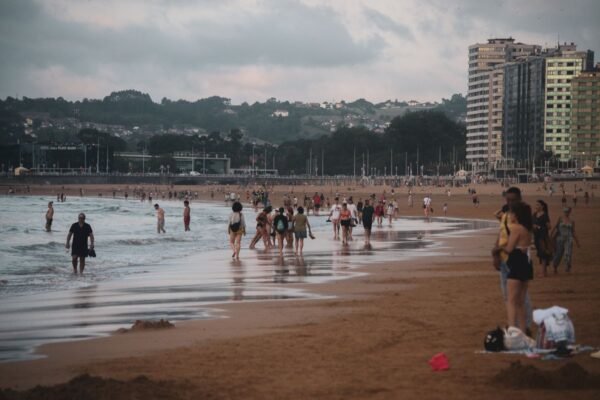 Playa de San Lorenzo en Gijón