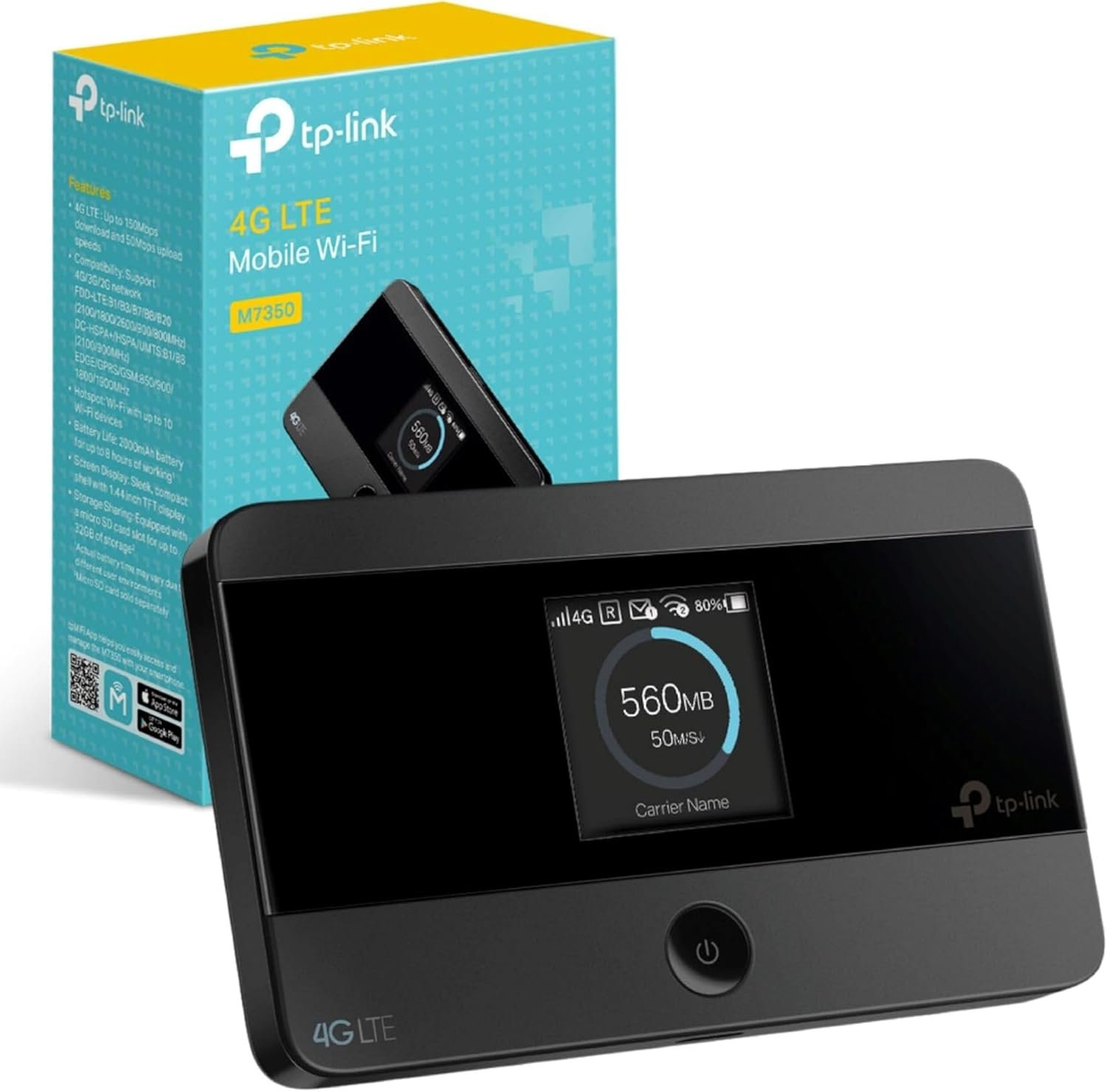 Router WiFi portátil TP-Link M7350 para viajes internacionales