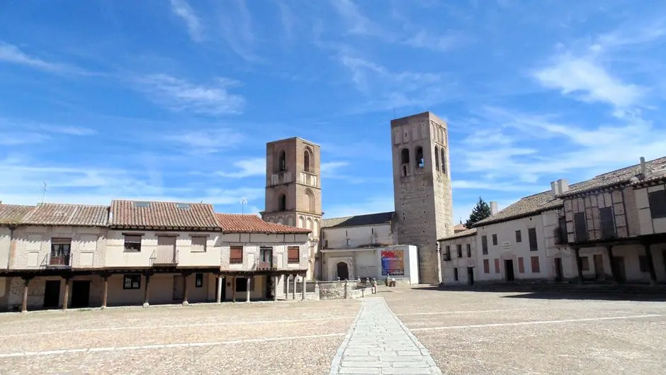 Plaza Mayor de Zamora al atardecer, corazón del tapeo zamorano