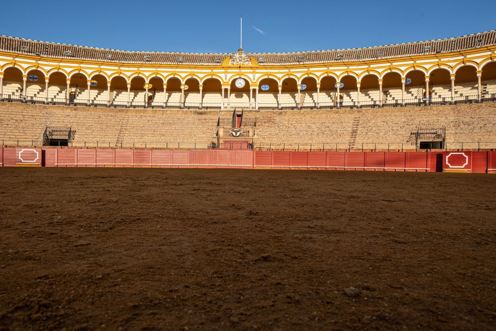 Plaza de Toros de la Real Maestranza, sede de la feria taurina